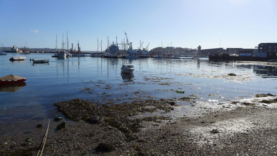 Working harbour view.  
