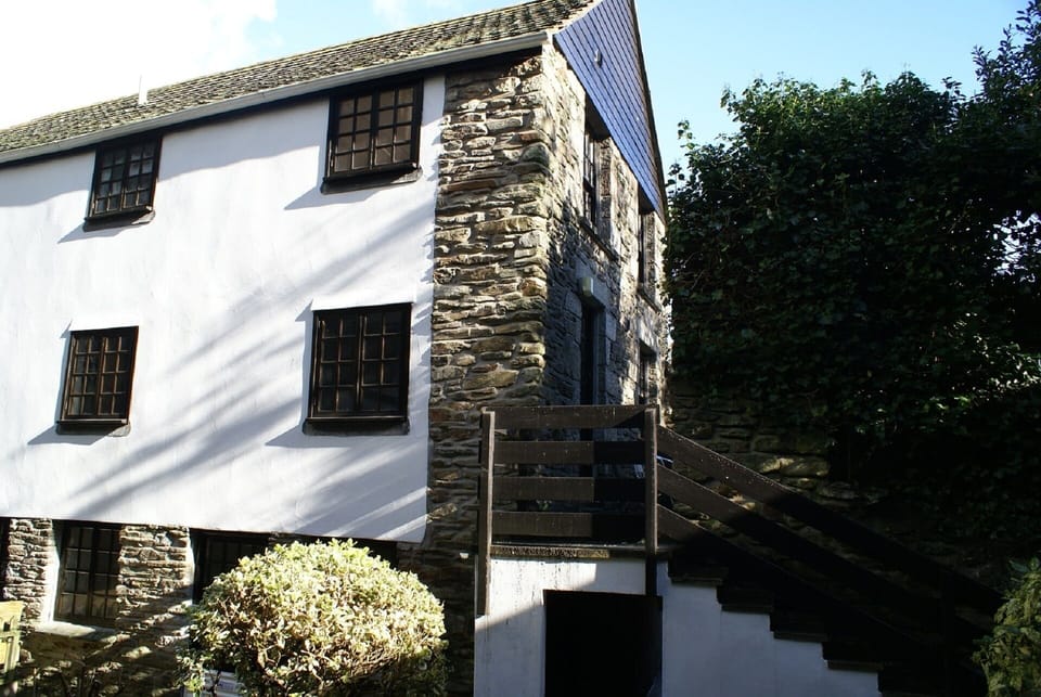 Rear of cottage from garden