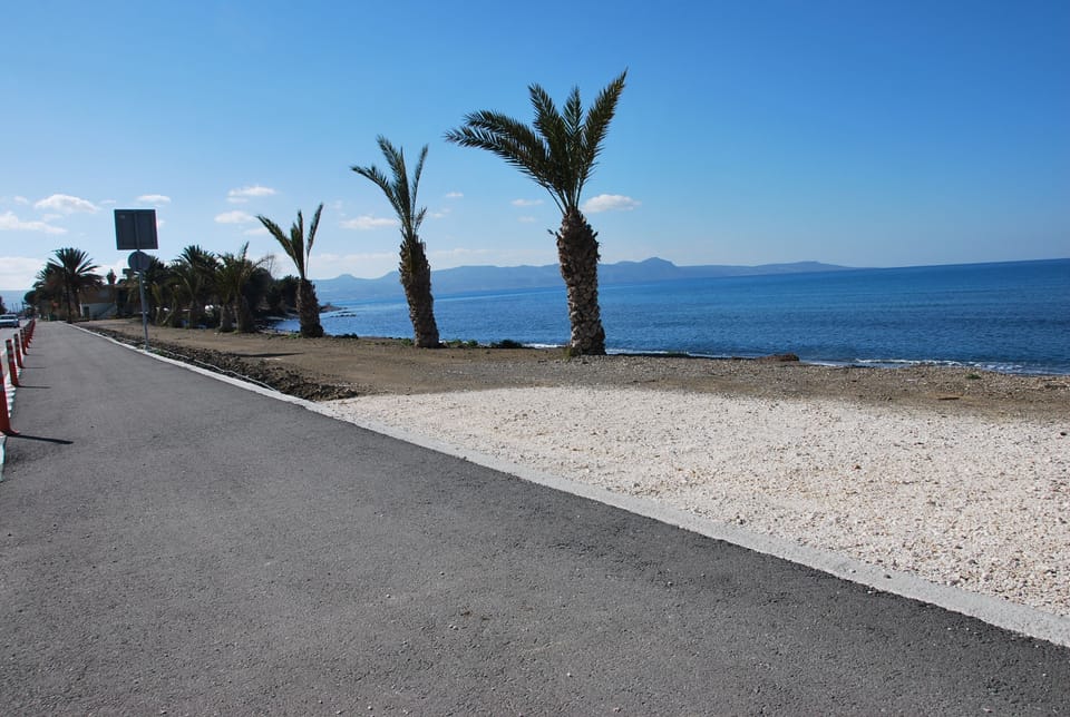 Long pedestrian (aprox 6km) along the sea passing just opposite to the villa