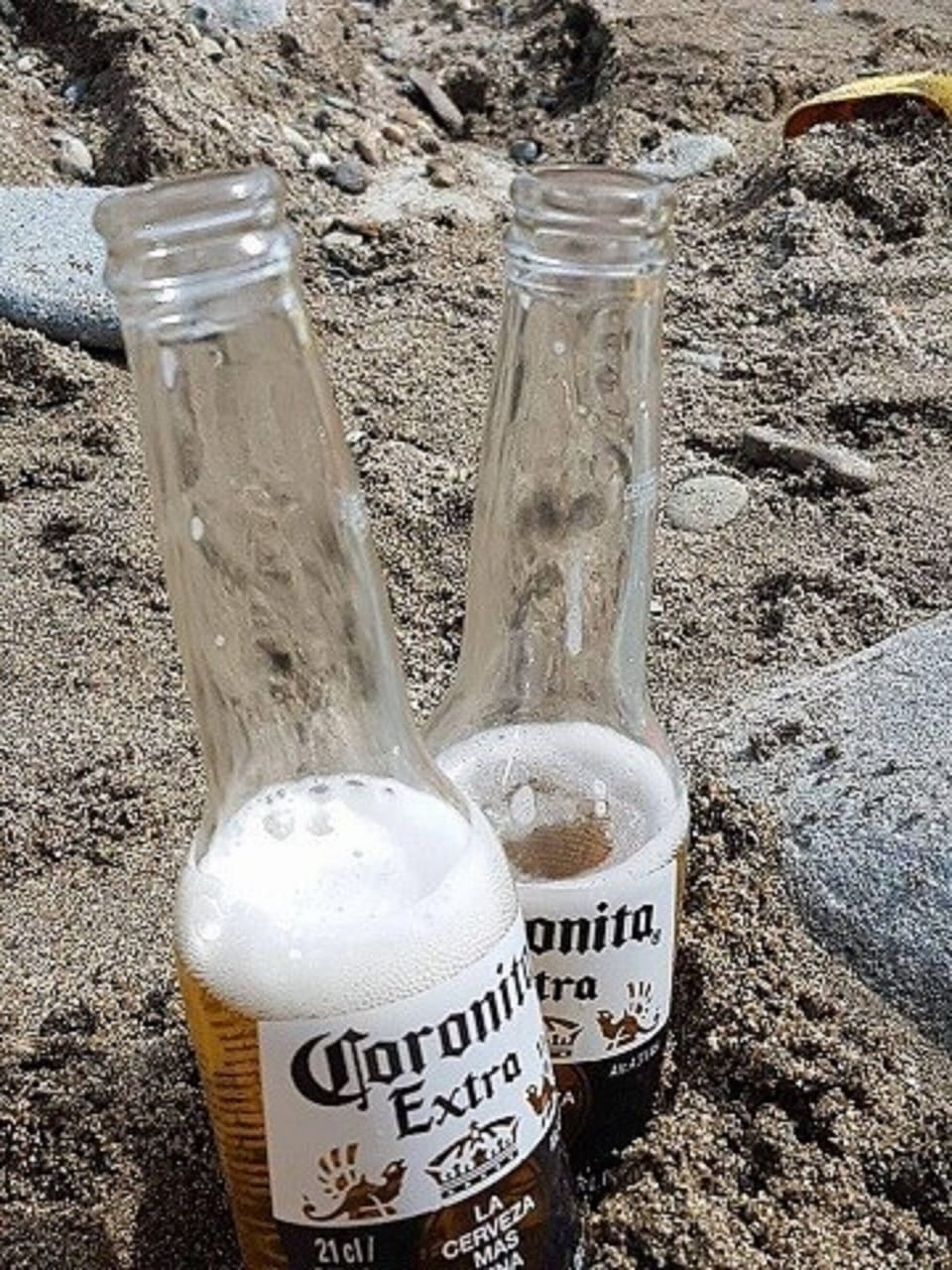 Cheers... how about a barbeque on the beach? 