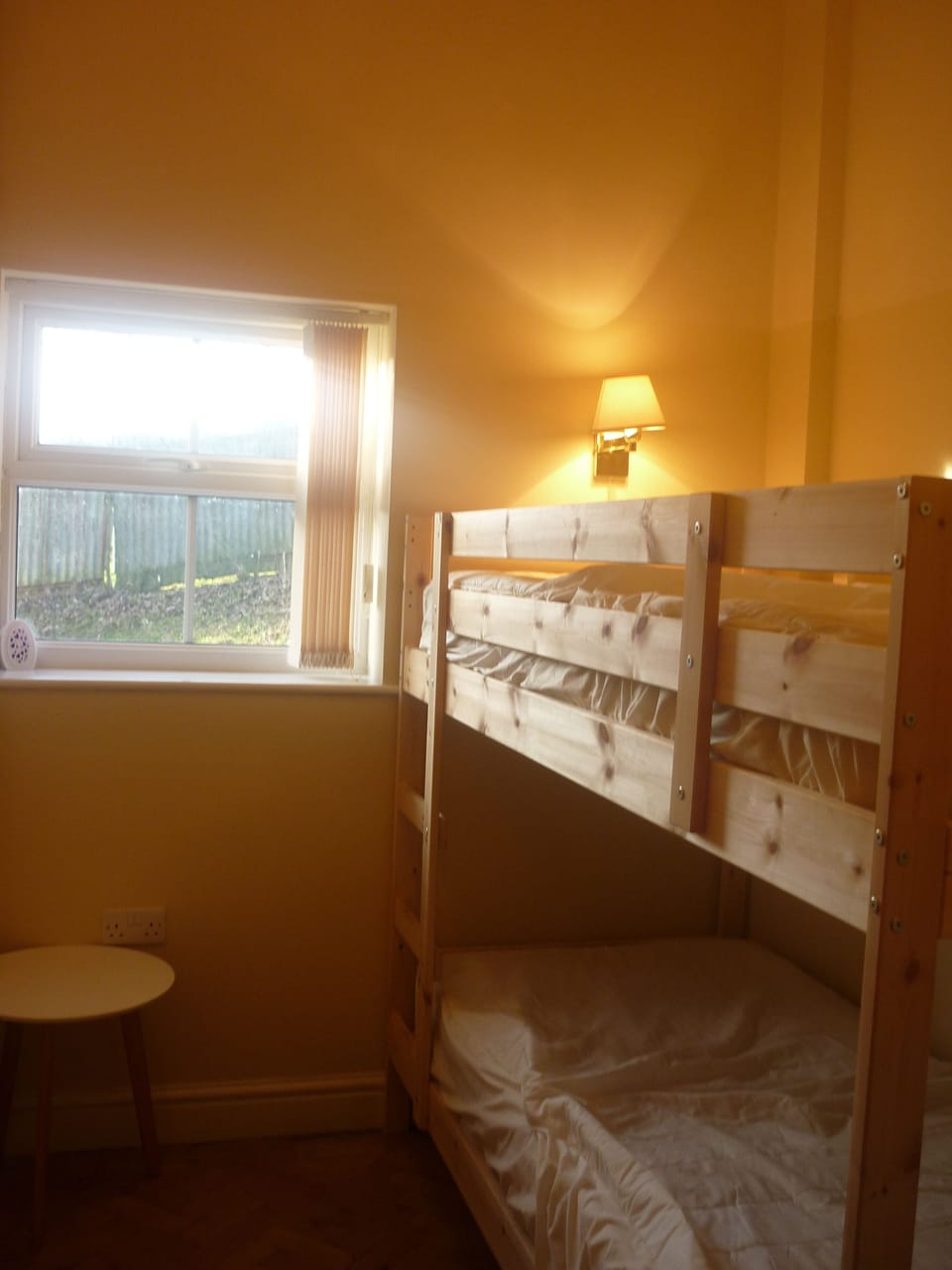 One of the two smaller bedrooms.