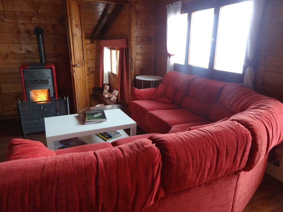 Spacious and comfortable lounge with direct access to the large upstairs balcony