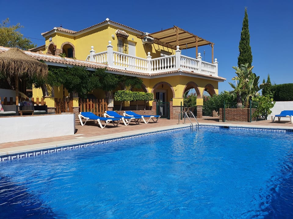 Villa Amarilla is for sole use of guests booking, including large swimming pool.