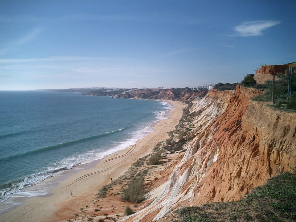 Cliffs at Falesia