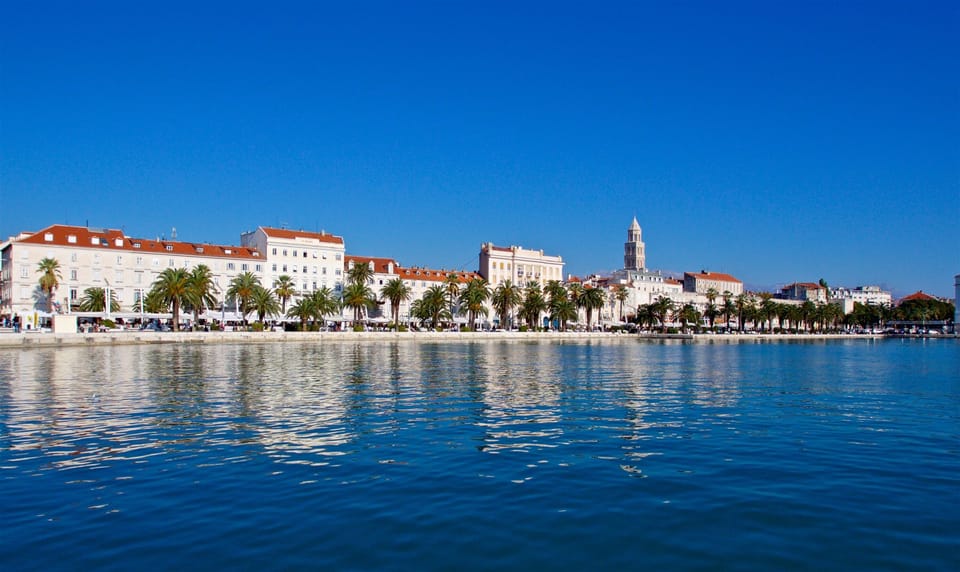 Split Promenade - daily catamaran from Milna Harbor to Split