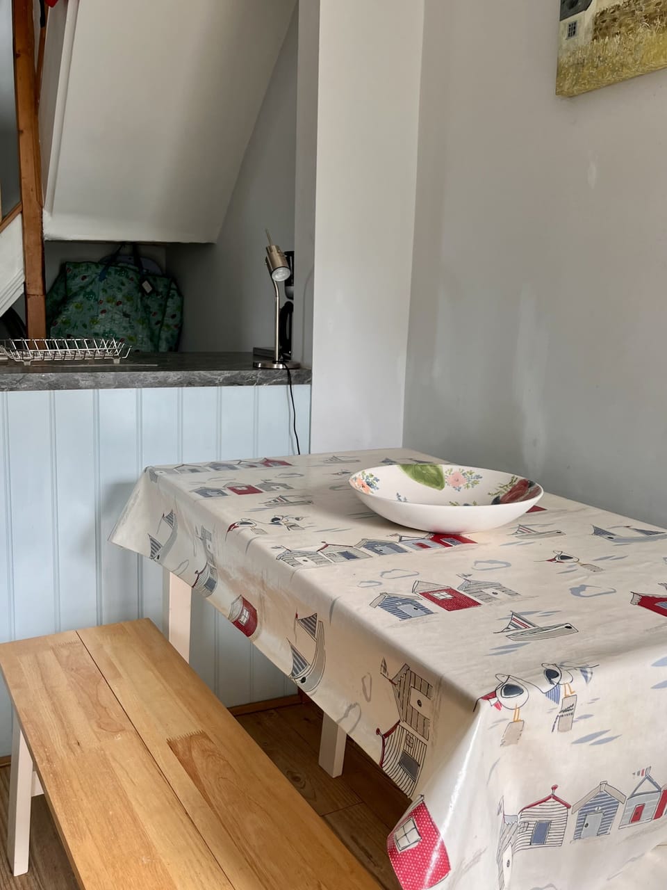 Dining space.