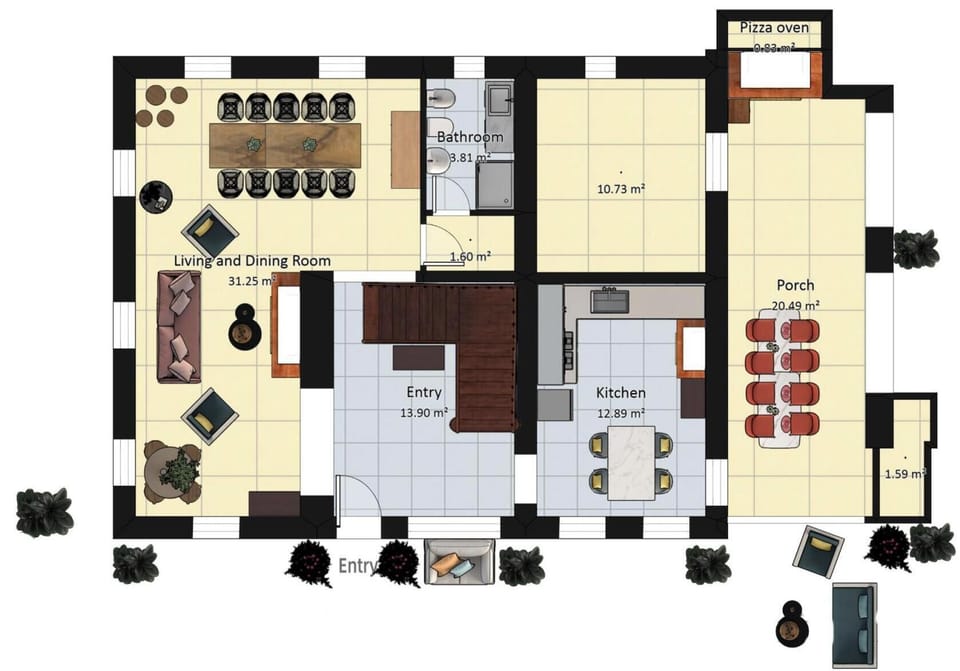 Ground floor plan