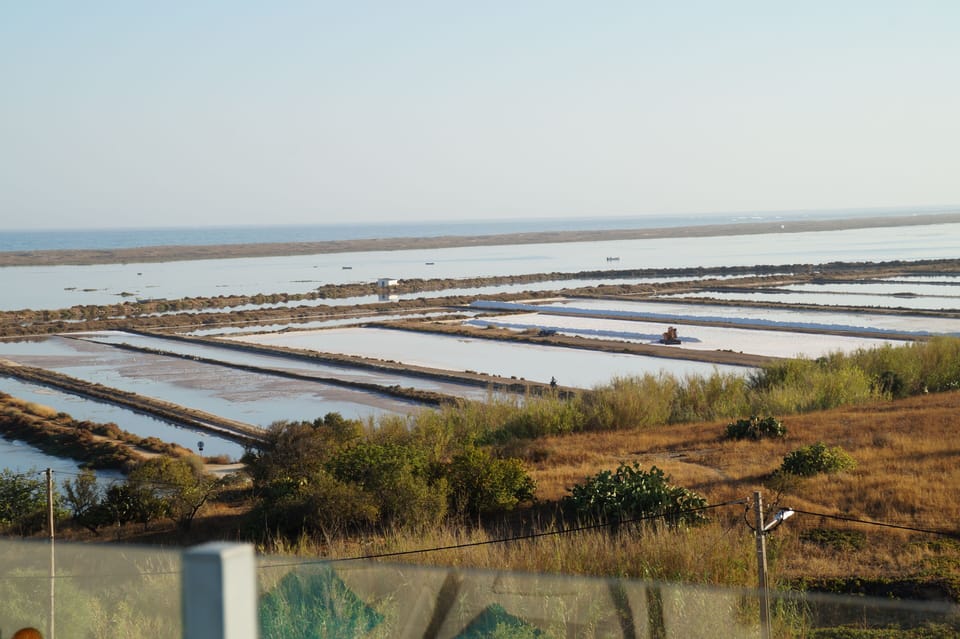 View of the salt pans