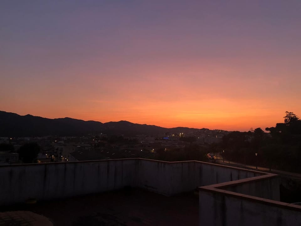 Night from the terrace
