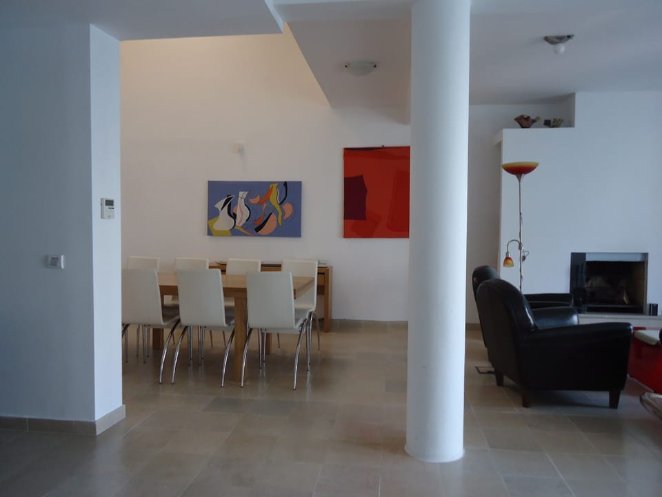 living-dining area at first floor