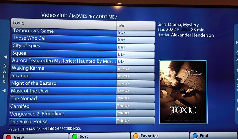 UK VAULT OF MOVIES ON DEMAND - 1000's of films - all the big releases
