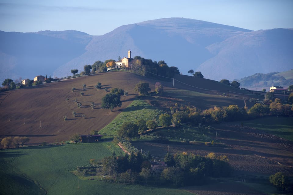 View towards Regnano