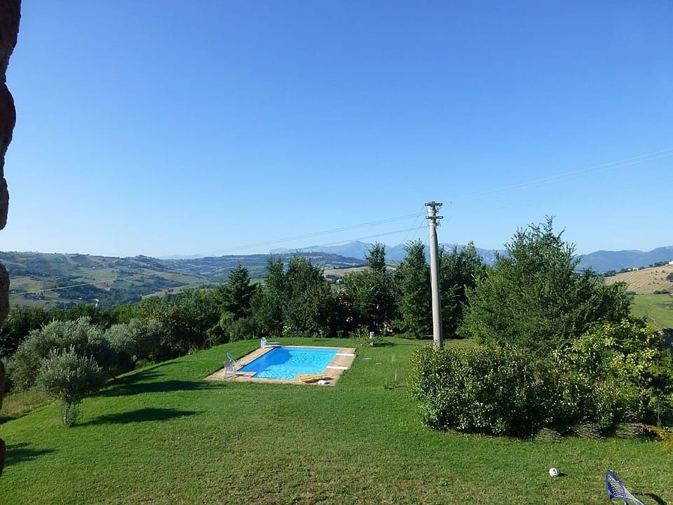 Morning view from bedroom