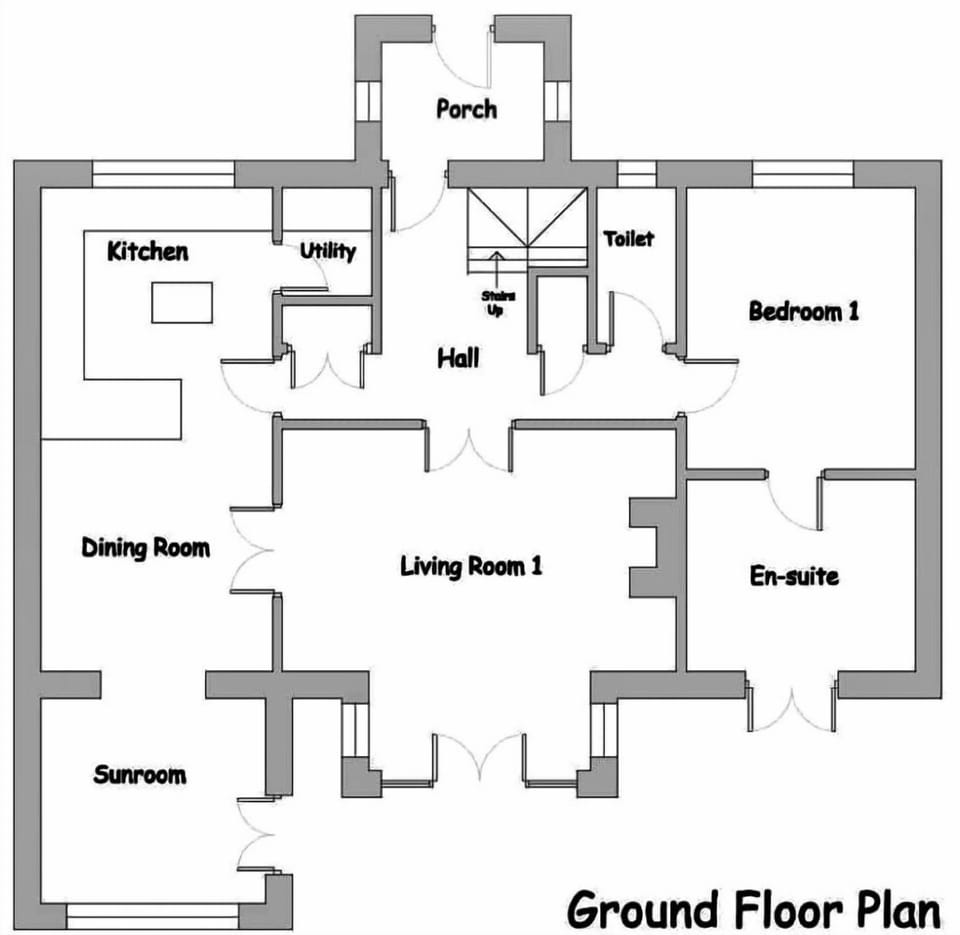 Upstairs Floor Plan