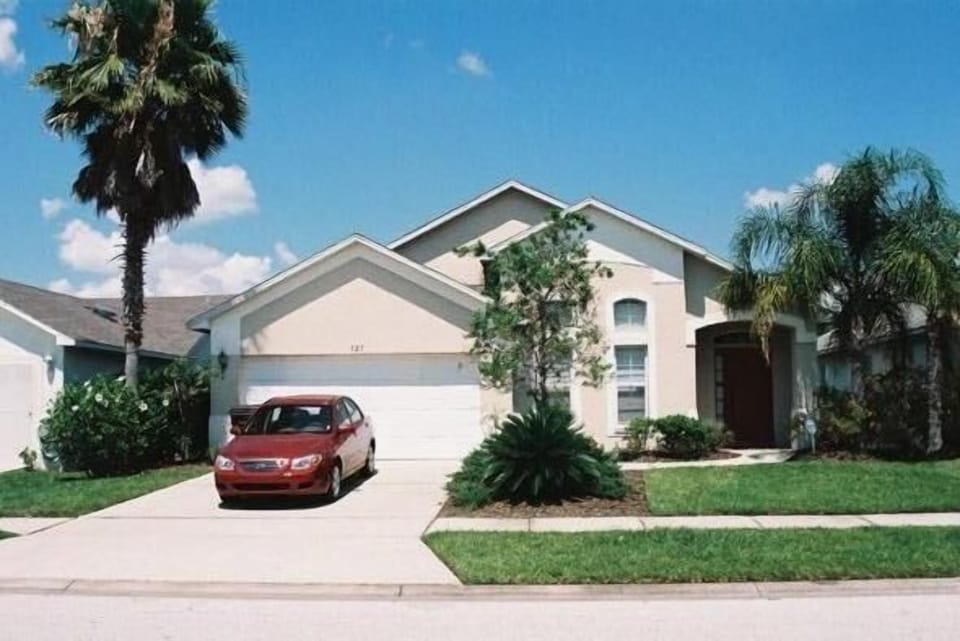Front of Villa
