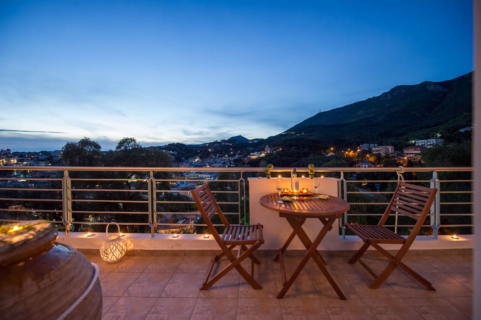 Sunset dinners with breathtaking sea and town views