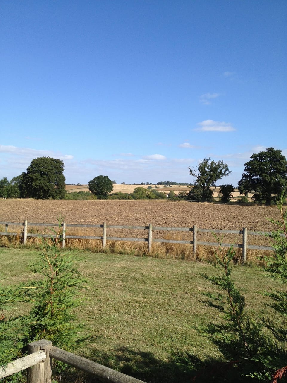 View from the cottage