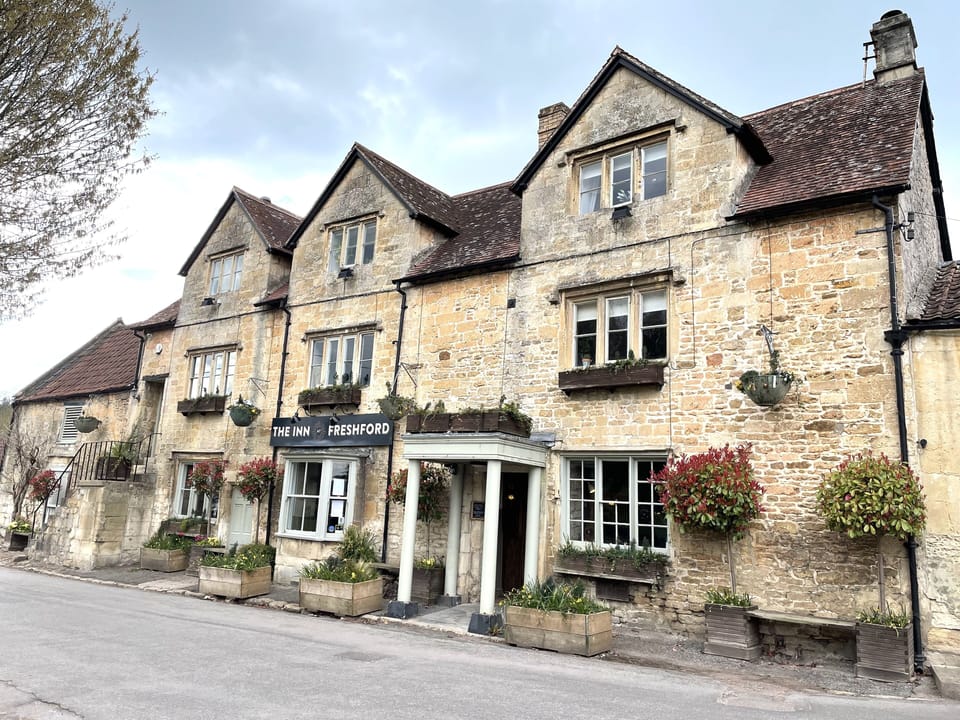 The Inn at Freshford a few minutes walk away
