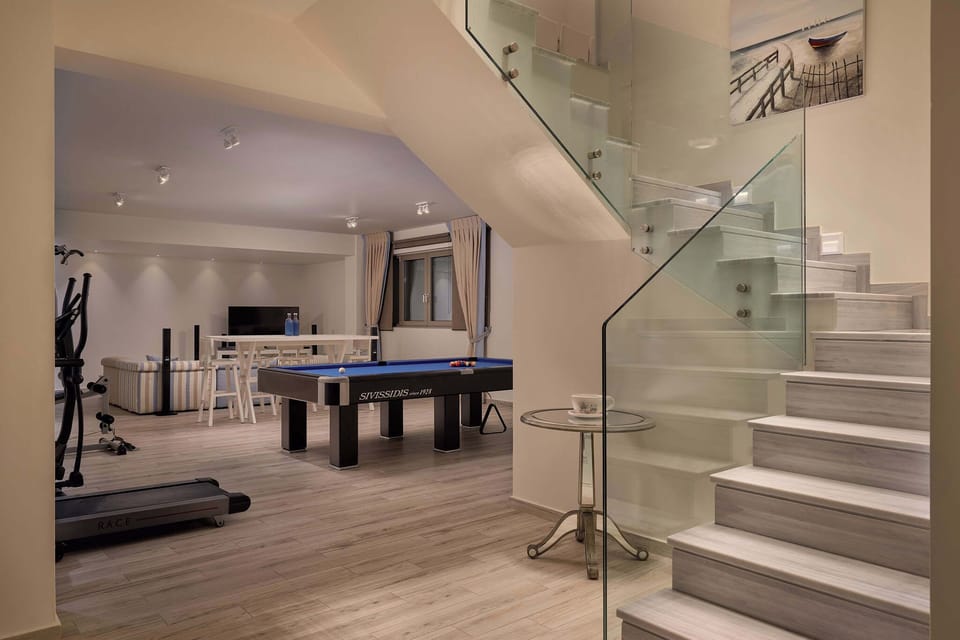 The villa features a Gym &  playroom at the ground floor.