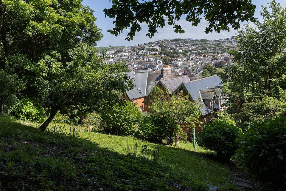 Views across town from the Torrs