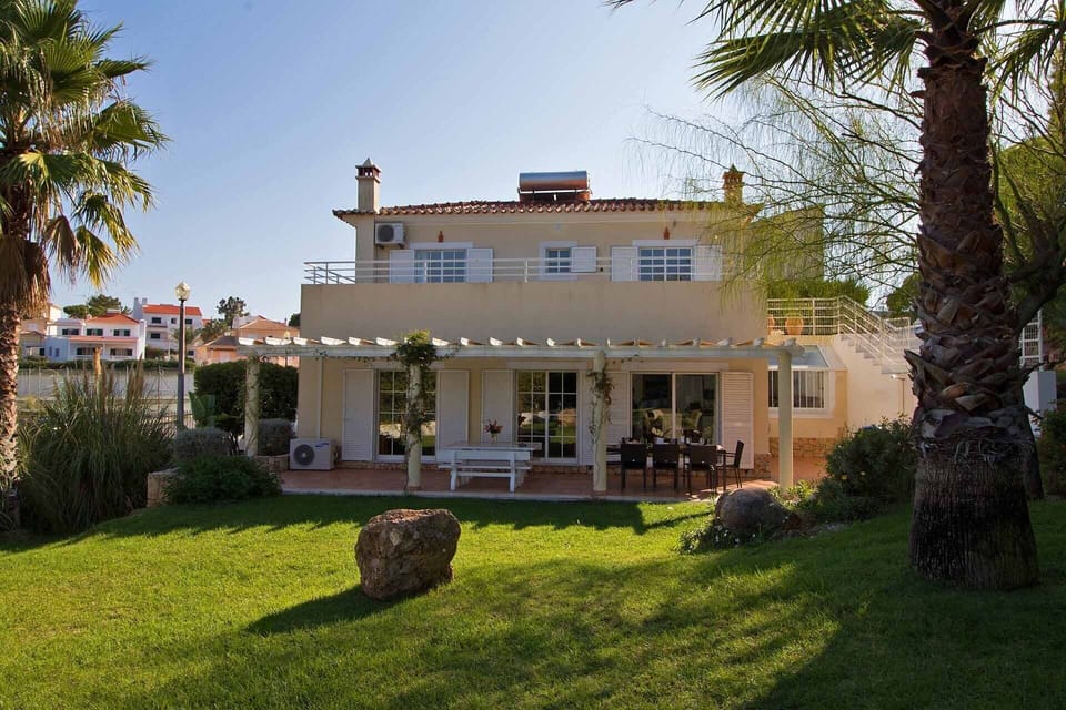 The side of the Villa