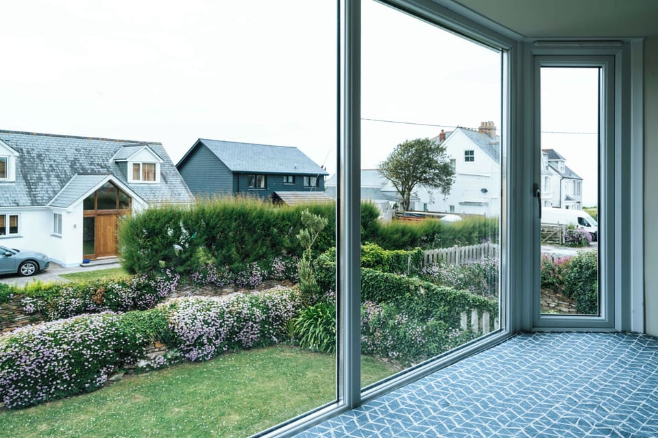 Sea view from sitting room