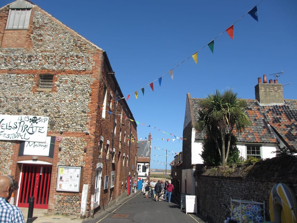 Wells-next-the-Sea during the festival