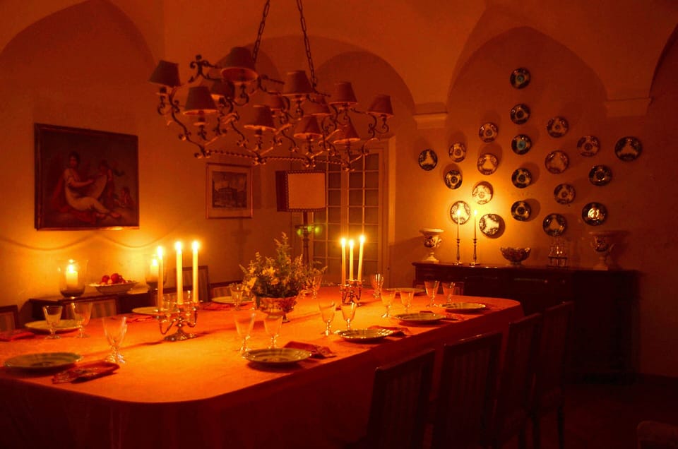 LA SERENELLA West Wing - The Large dining room