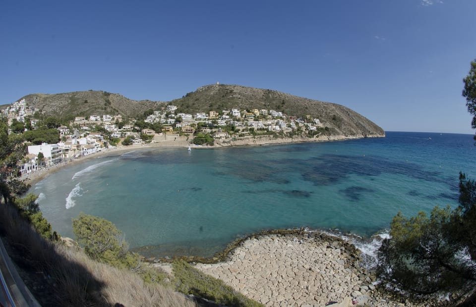 Beautiful beach at El Portet