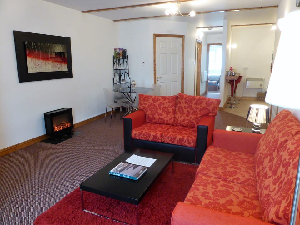 Spacious lounge area