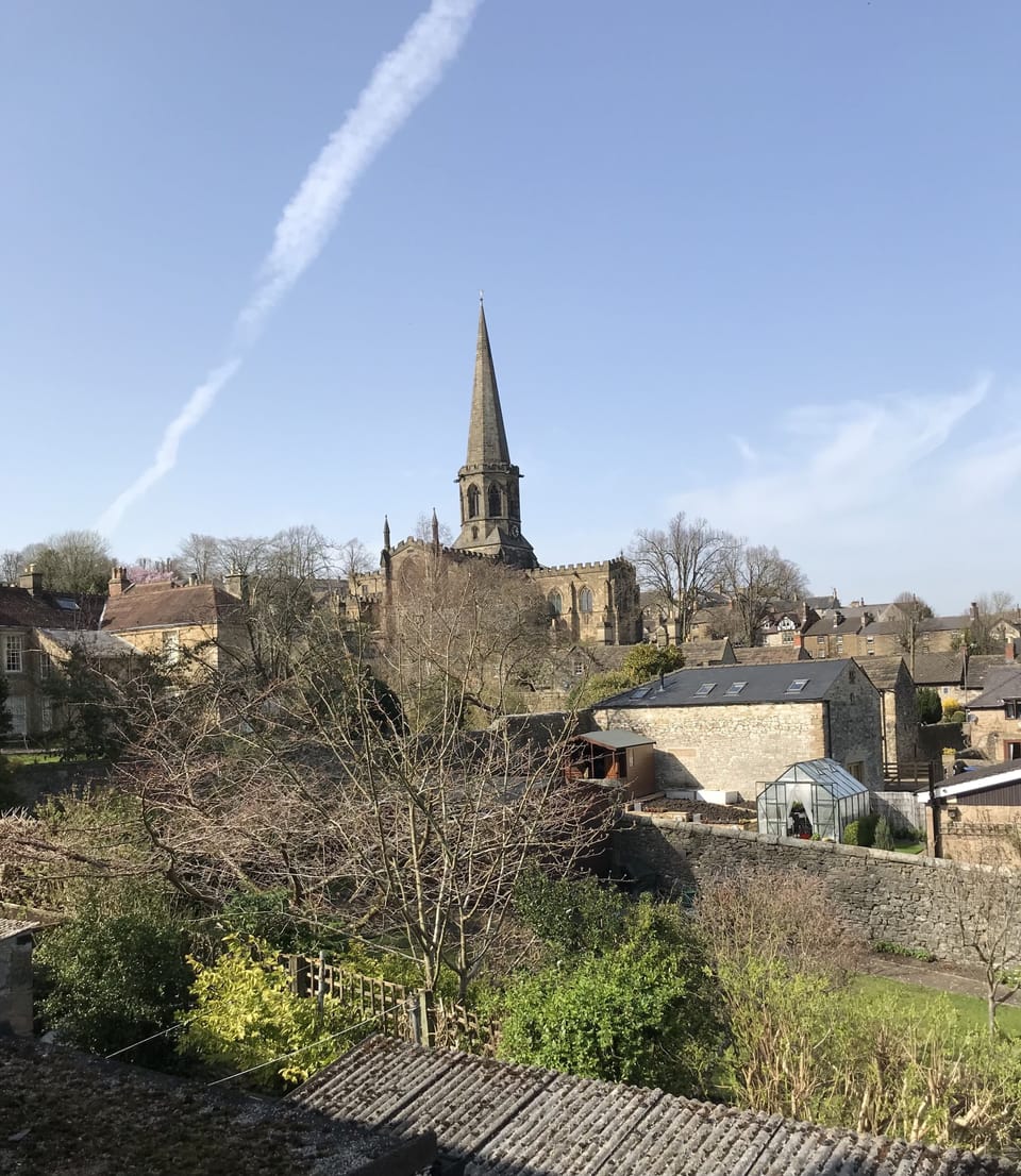 View from the back of the house