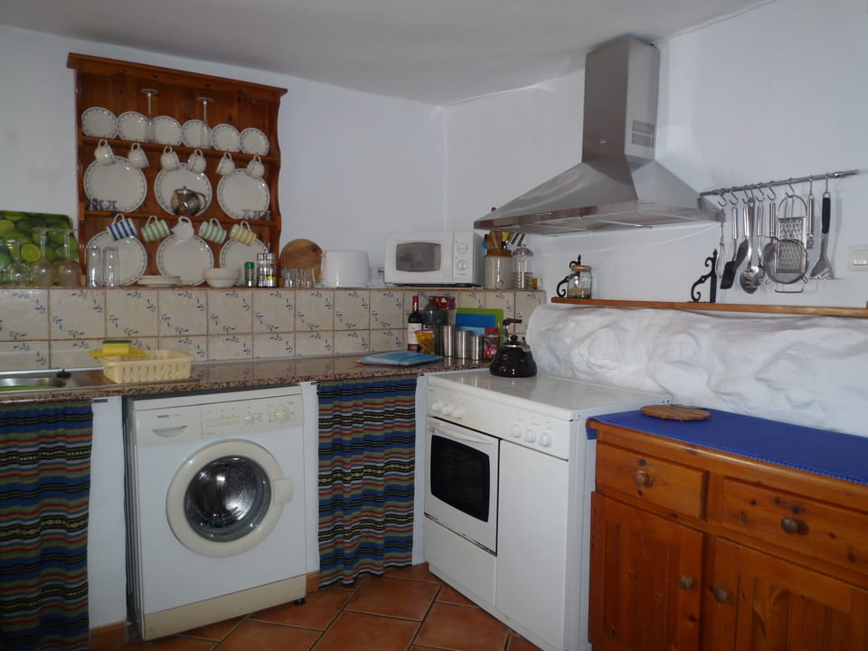 Well equipped Kitchen mixing character with convenience