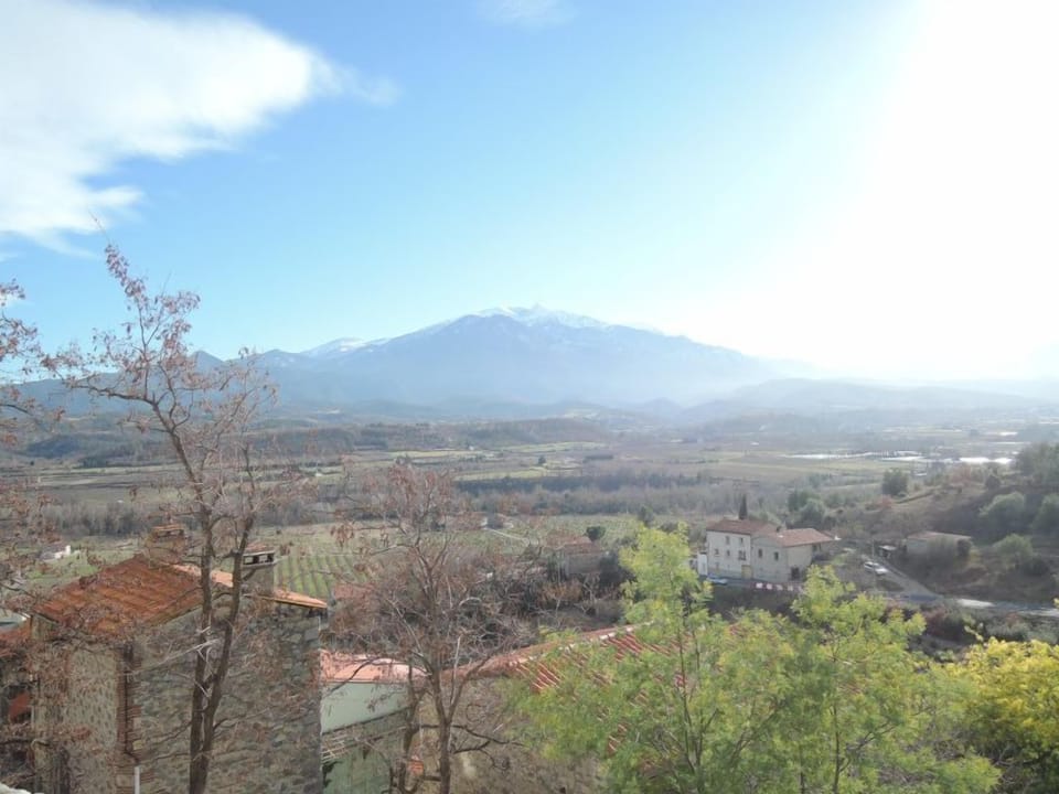 The Canigou mountain and Conflent valley.