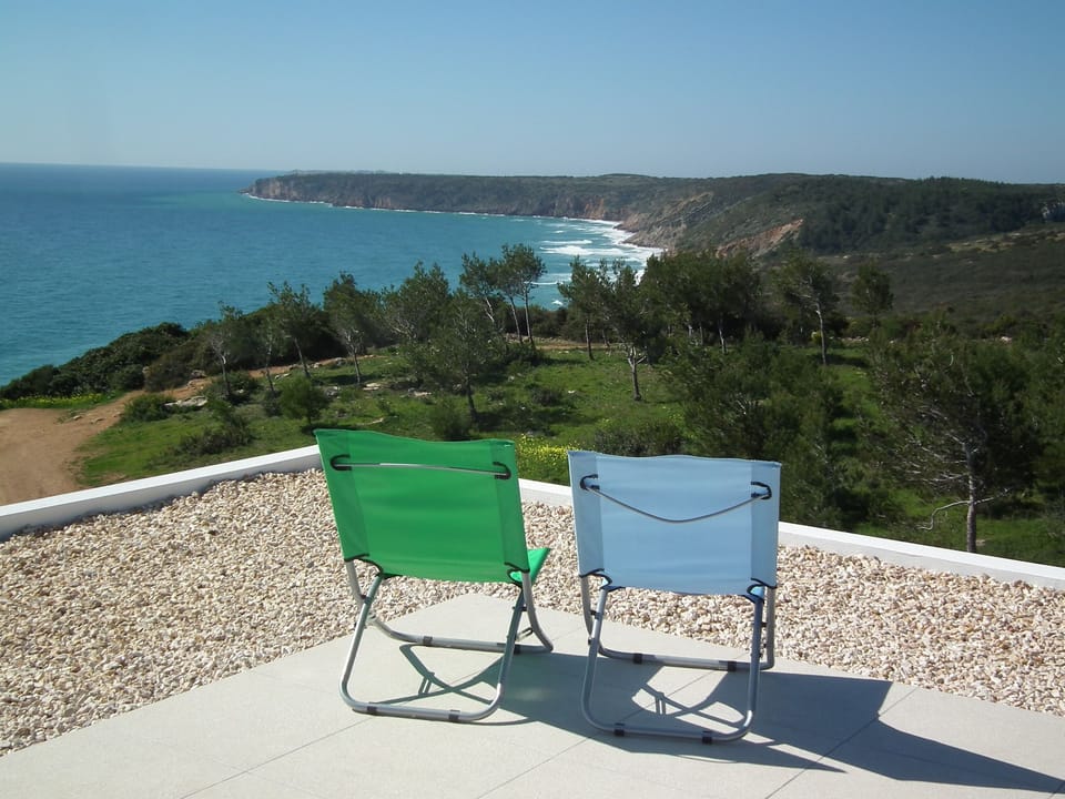 Roof top view towards Sagres and the national park