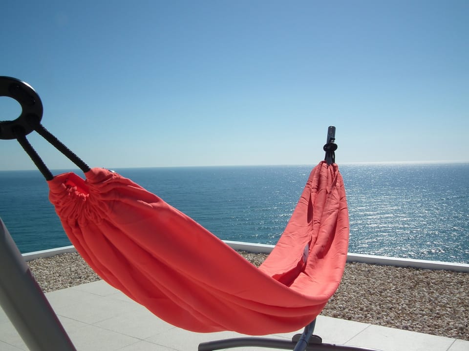 roof top view to atlantic ocean