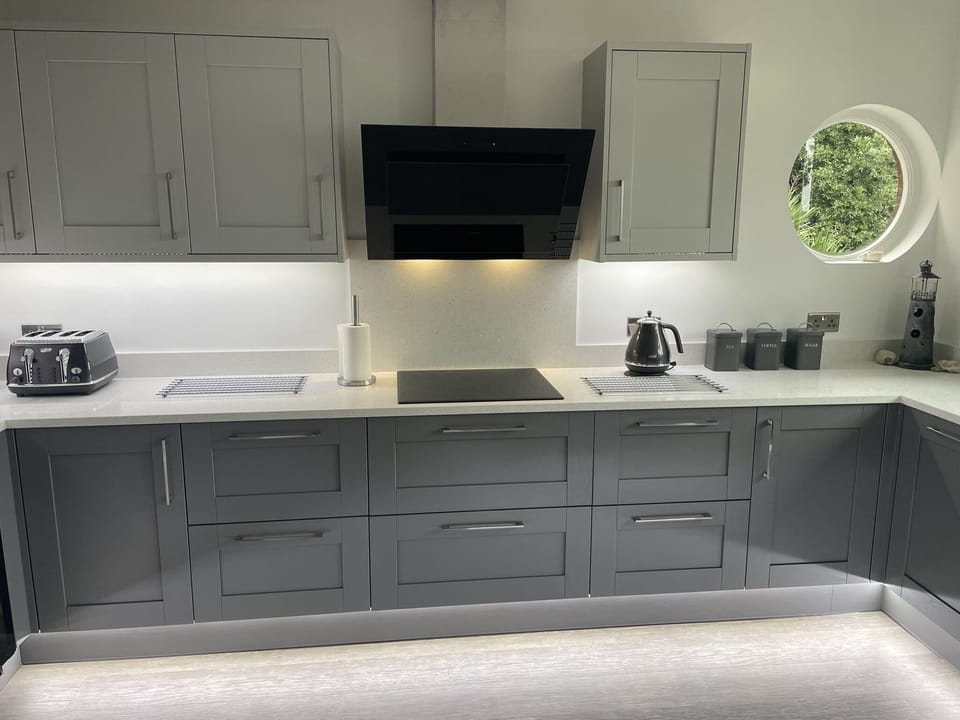 Fully equipped modern kitchen