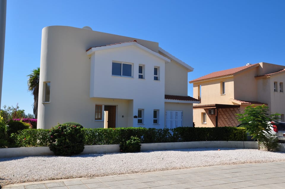 Front of Villa