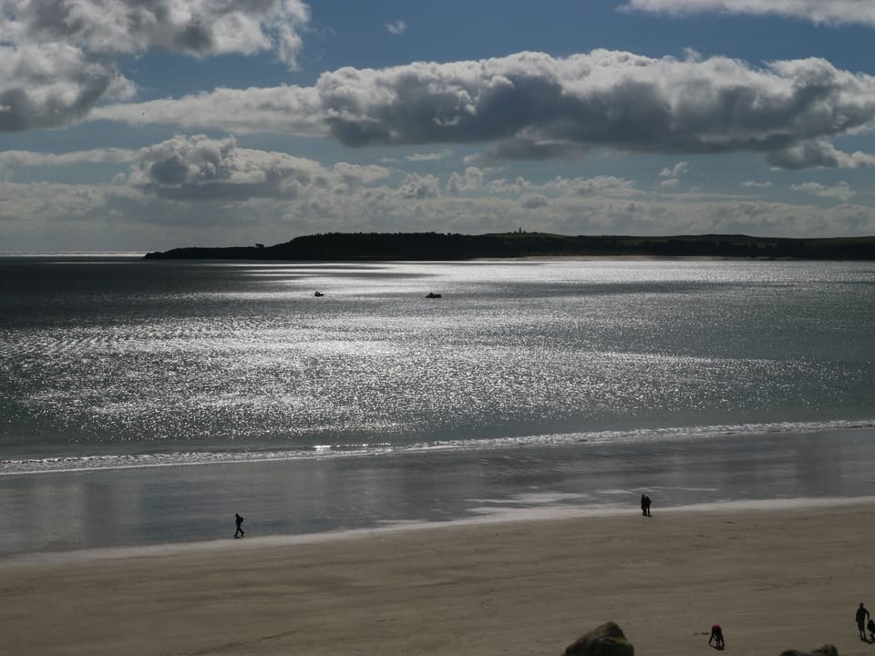 South Beach and Caldey Island. A boat trip to peaceful Caldey  is a great idea.