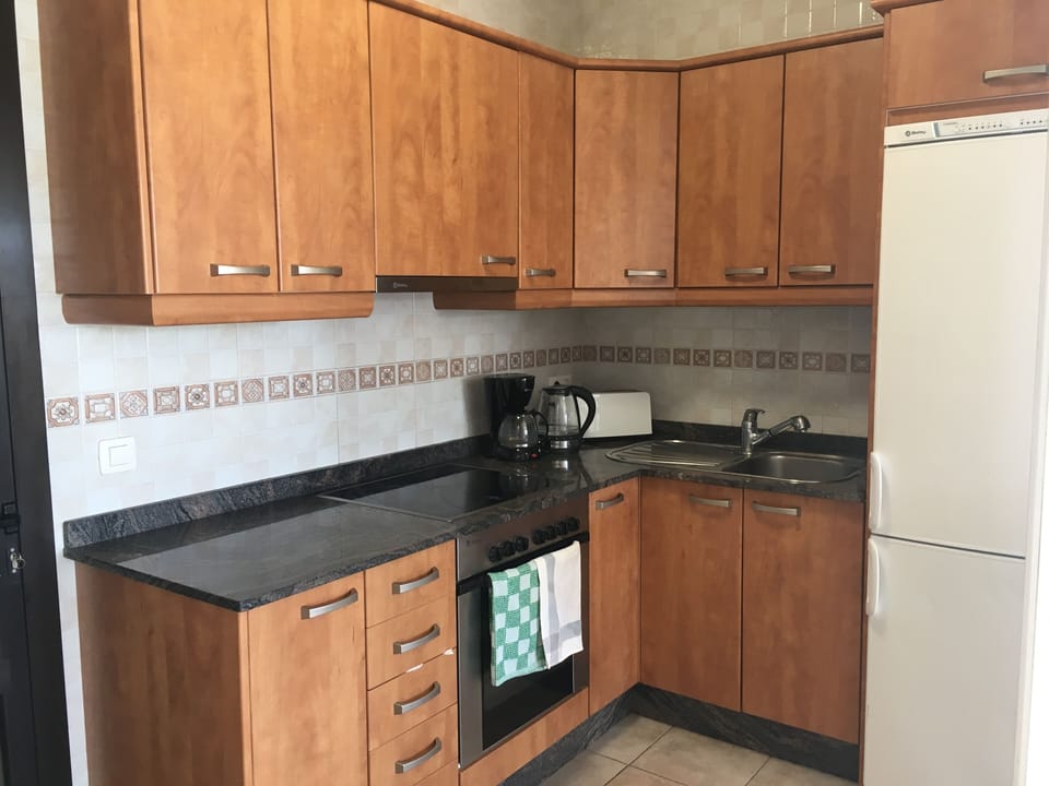 Kitchen fully equipped for self catering & separate utility