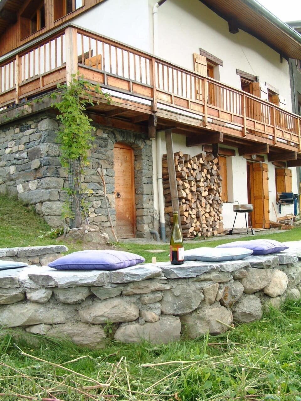 Chalet in summer