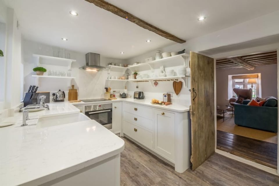 Ground floor:  Hand built kitchen
