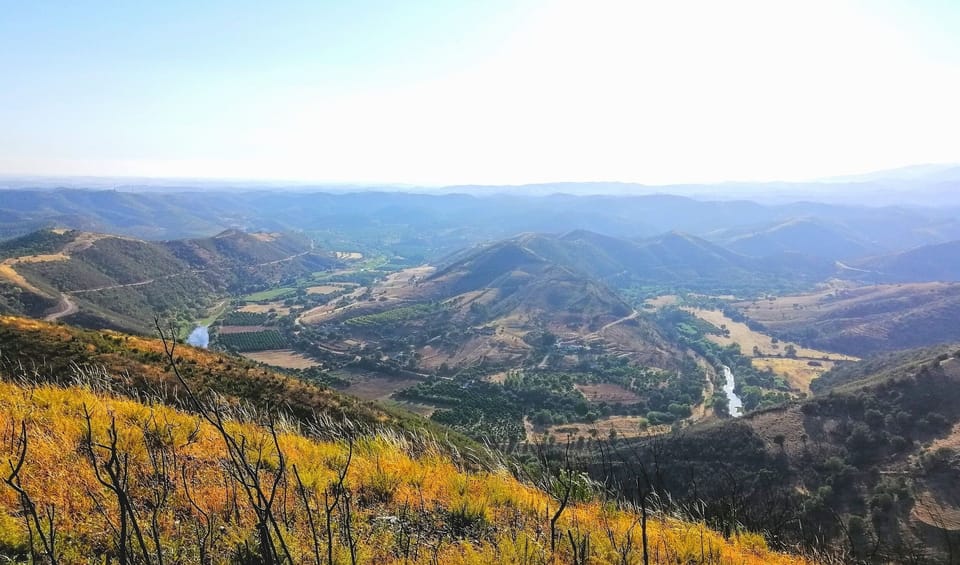 Hills north of Silves, 10 km