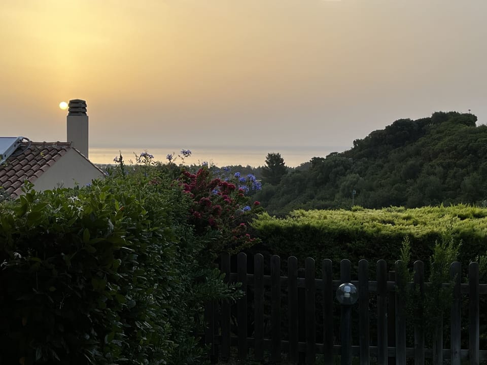 Villa with beautiful garden overlooking the sea Villa in Costa Rei