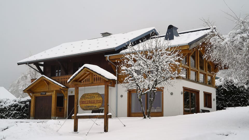 Winter at Chalet Uxello 
