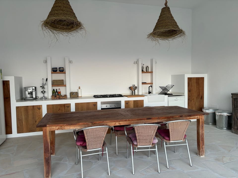 new outside kitchen ibiza style