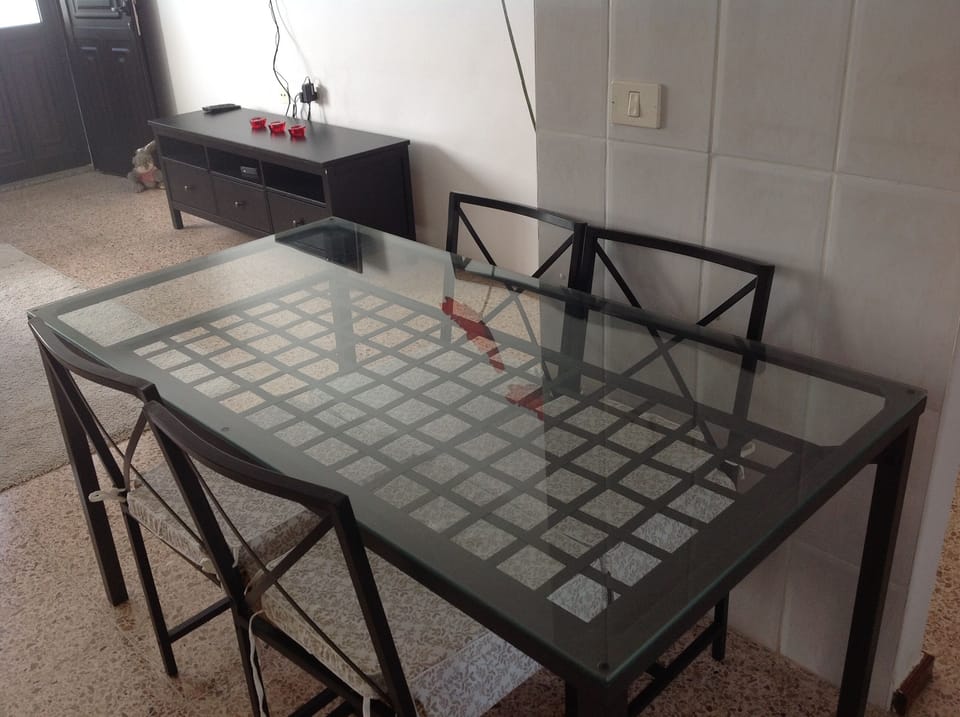 Inside Dining table