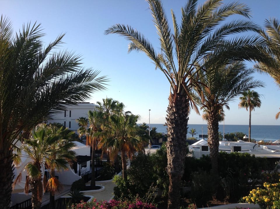 Balcony view onto Hotel San Antonio