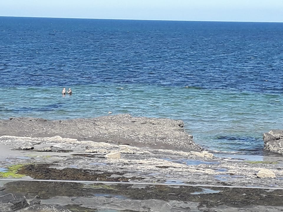 Swimming at back door...This is at your own risk, There are no lifeguards!

