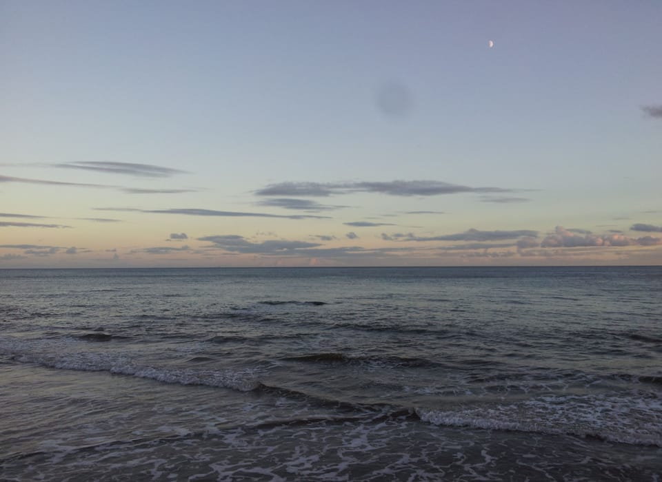 Sidmouth Bay at Sunset - View 2