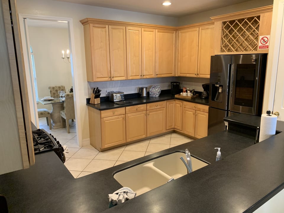 Kitchen with all new appliances 